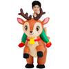 Hot Animal Unicorn Bunny Dinosaur Inflatable Costumes Dress Suits Halloween Purim Anime Party Cosplay Costumes for Boys Girls