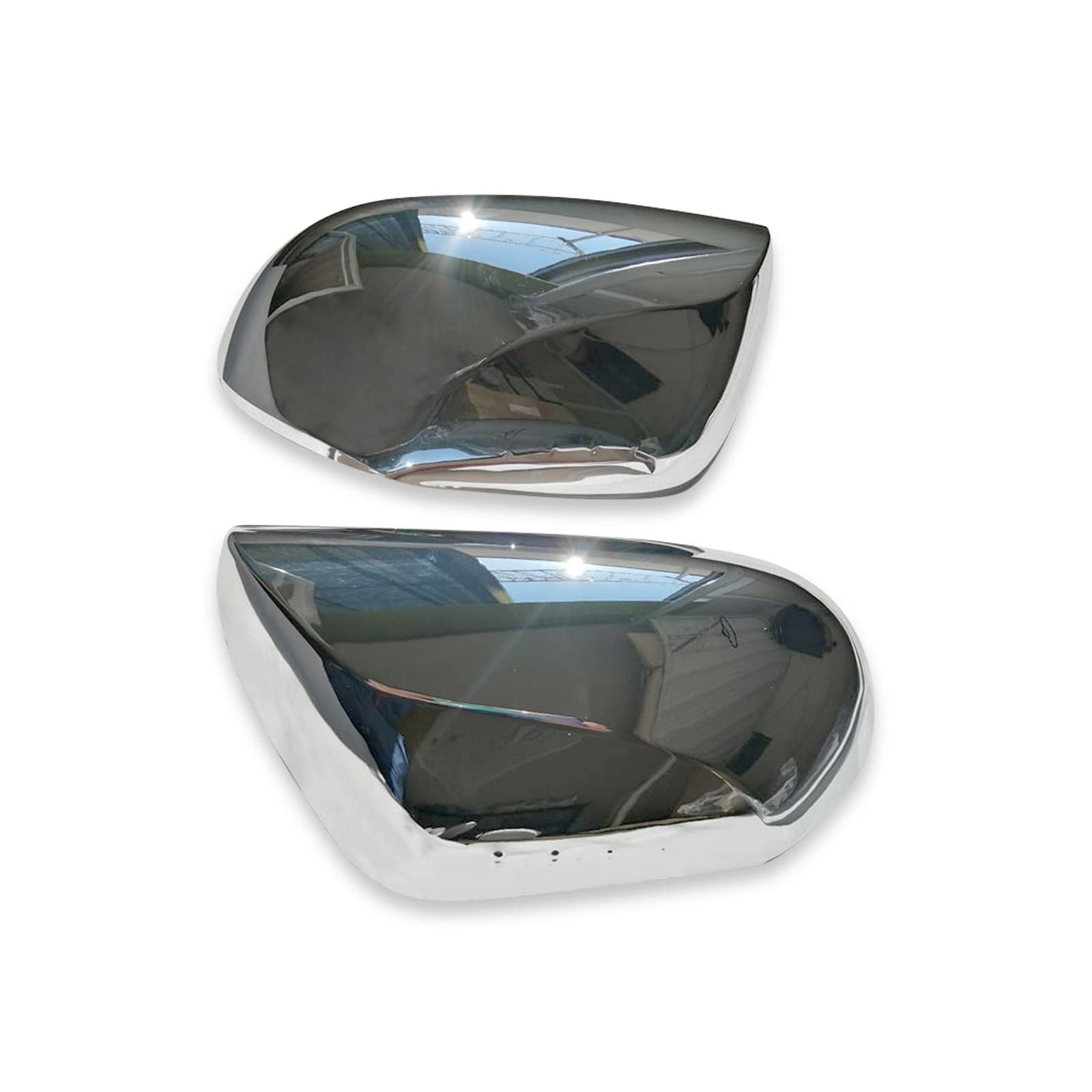 

FUKUARE Накладки на боковые зеркала и зеркала заднего вида для Prius 50 Prius Camry 70 CHR ZYX10 и Camry 10-го поколения серии XV70 (Хромированная отделка) Серия, PHV,