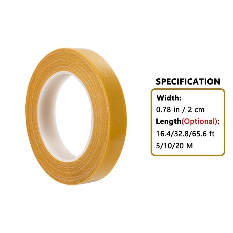 Super Thin Strong Fixation Double Sided Adhesive Tape Heavy Duty Translucent Mesh Waterproof Traceless Powerful Grid Carpet Tape