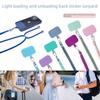 18-Farben Universelles Handyhülle-Lanyard mit Anti-Verlust-Clip