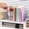 Faltbare Buchstützen Ständer Bücherregal Schreibtisch Dekoratives Lagerregal Buchstütze Buchhalter Schulbedarf