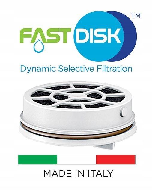 LAICA FAST DISK Wasserfilter 3 Stück. Filterkartuschen für Filterflaschen und Karaffen