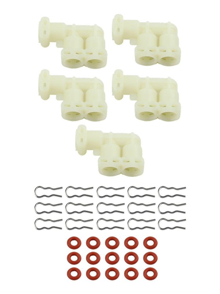 Coffee Machine Maintenance Coffee Machine Parts Clamps Set 3.7*2.5cm Easy Installation High Temperature Resistance