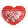 Versatile Heart shaped Self sealing Bags Trendy Jewelry Storage Bags Stylish Organizer for Showcasing Your Accessories