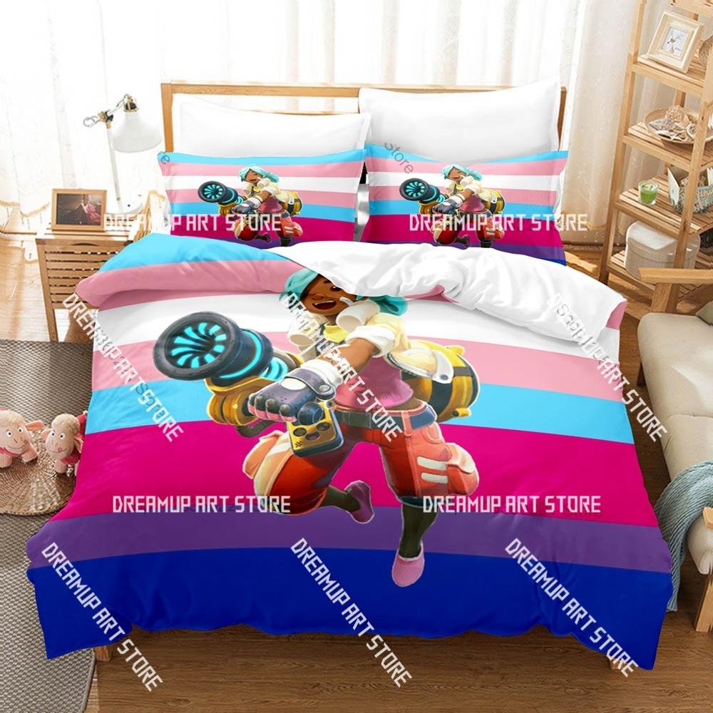 3D Printed Slime Rancher 2 Character Bedding Set for Boys Girls Duvet Cover Pillowcase Twin Queen King Full Single Double Sizes