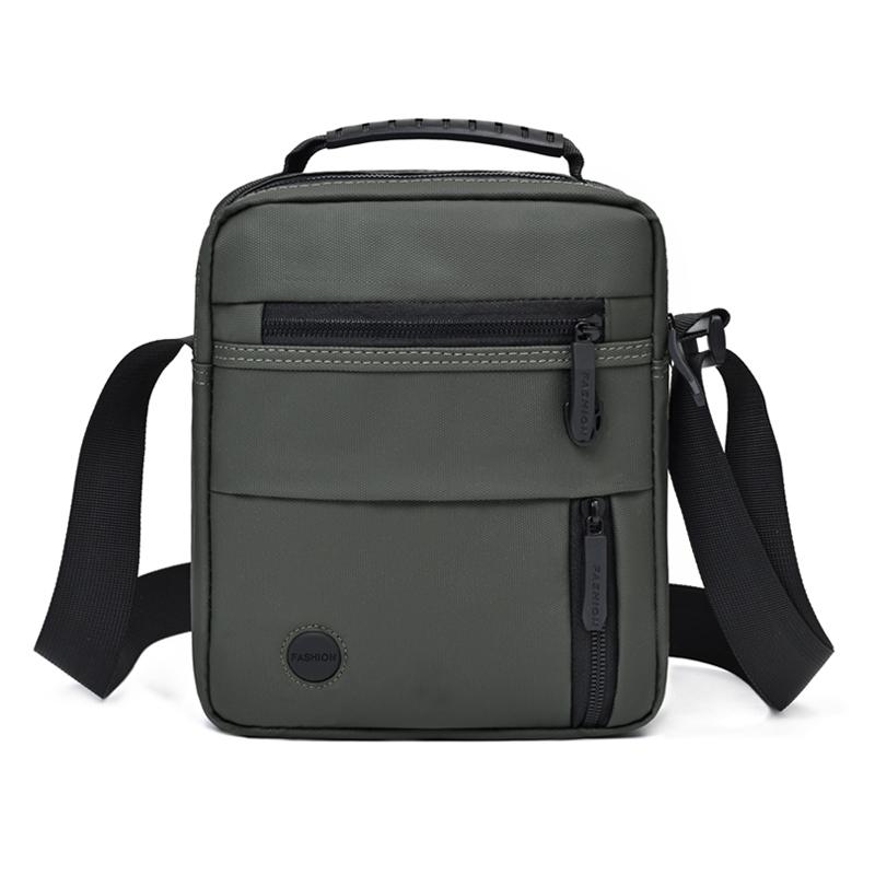 Men's Crossbody Bag - Multi-Compartment Business Shoulder Bag with Adjustable Strap, Compact Design for Travel & Everyday Use