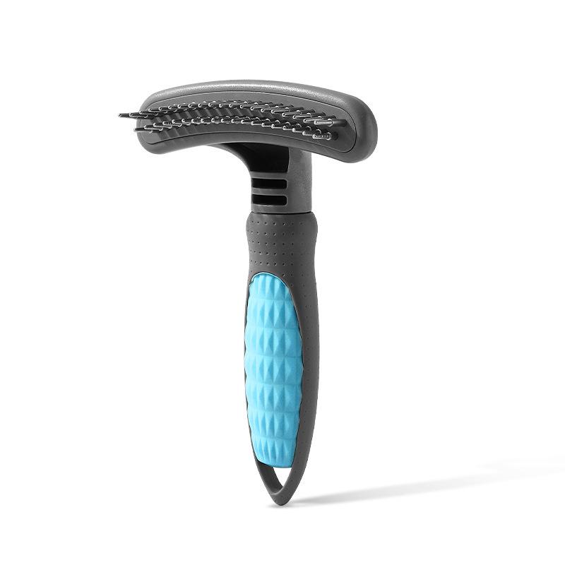 New Pet Dog Comb Needle Comb Hair Removal Hair Removal Comb Medium and Large Dog Grooming Tools Nail Rake Comb Cat and Dog Brush
