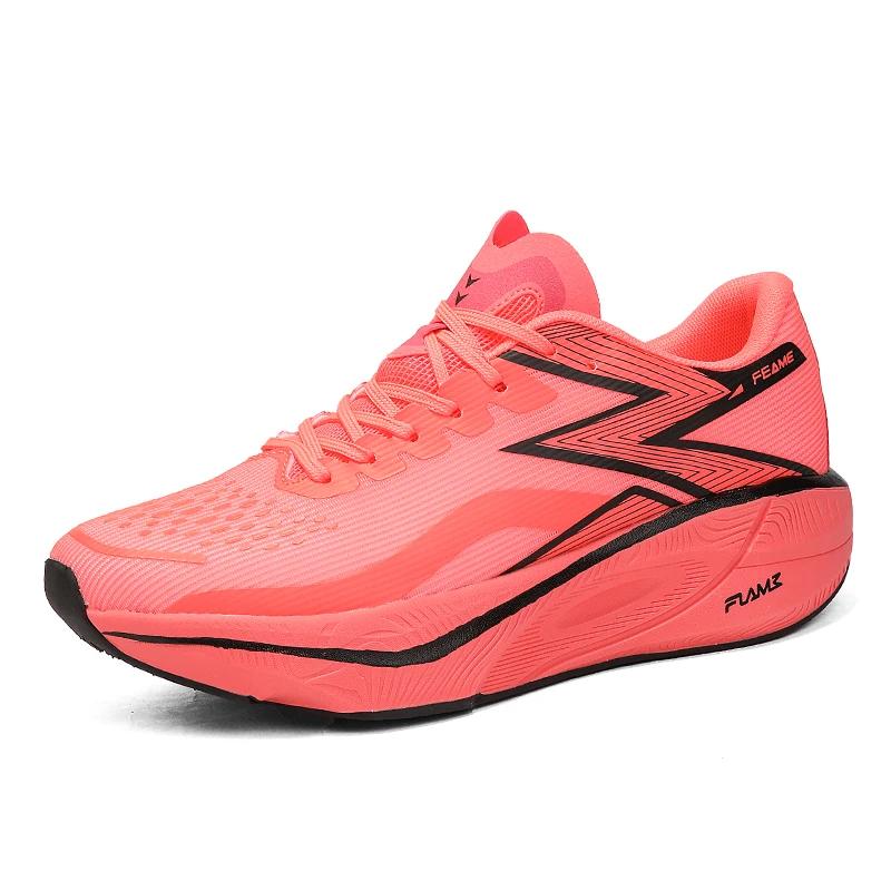 

Men s Casual Comfortable Wear Resistant Breathable Sports Shoes Are Fashionable Lightweight and Rebound Outdoor Running Shoes 34 червоний