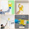 1/2PCS Paint Edger Roller Brush, Paint Edger Combo Kit, Portable Clean-Cut Brush, Home Room Wall Ceiling Indoor Outdoor Painting