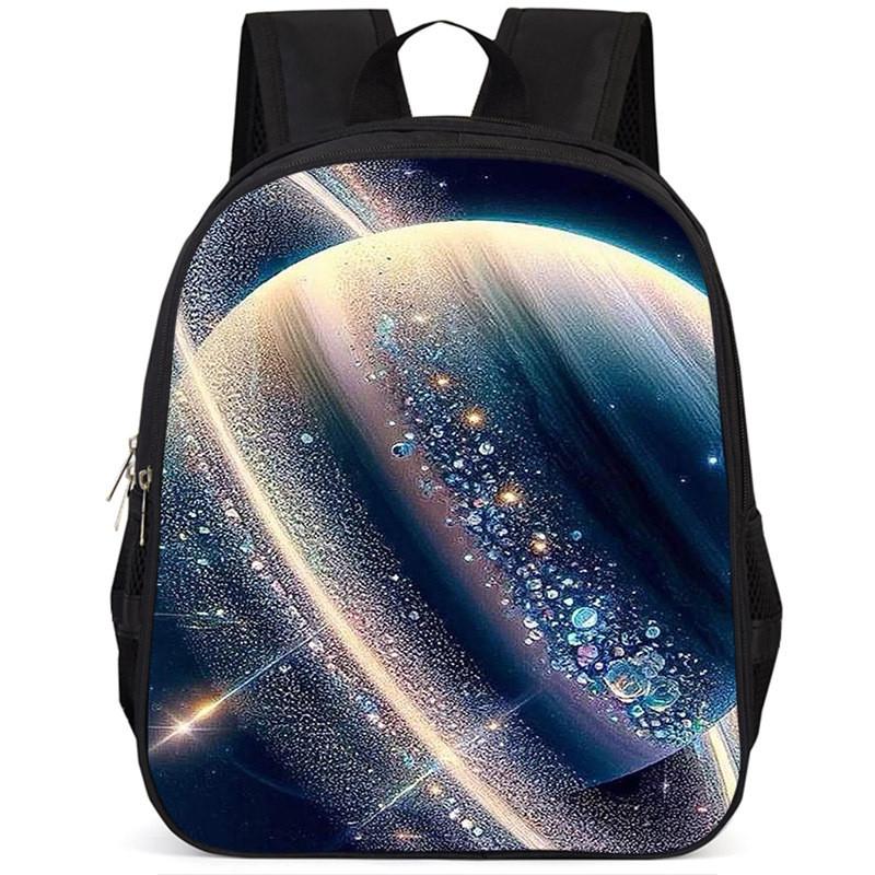 Spacious 15-inch Lightweight Oxford Cloth Backpack For Kids Unisex School Bag