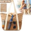 Strand-Tragetasche Polyester Wasserdicht Schulter-Handtasche mit Reißverschluss Faltbar Leichtgewicht Kleider-Aufbewahrungstaschen Reiseaccessoires