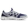Nike Free Run 2 Midnight Navy Wolf Grey Men Sneakers Blue Black Summit-White 537732-407