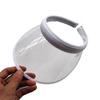 Baseball Cap Candy Color Sunscreen Outdoor Sports Clip-On Plastic for Sun Visor