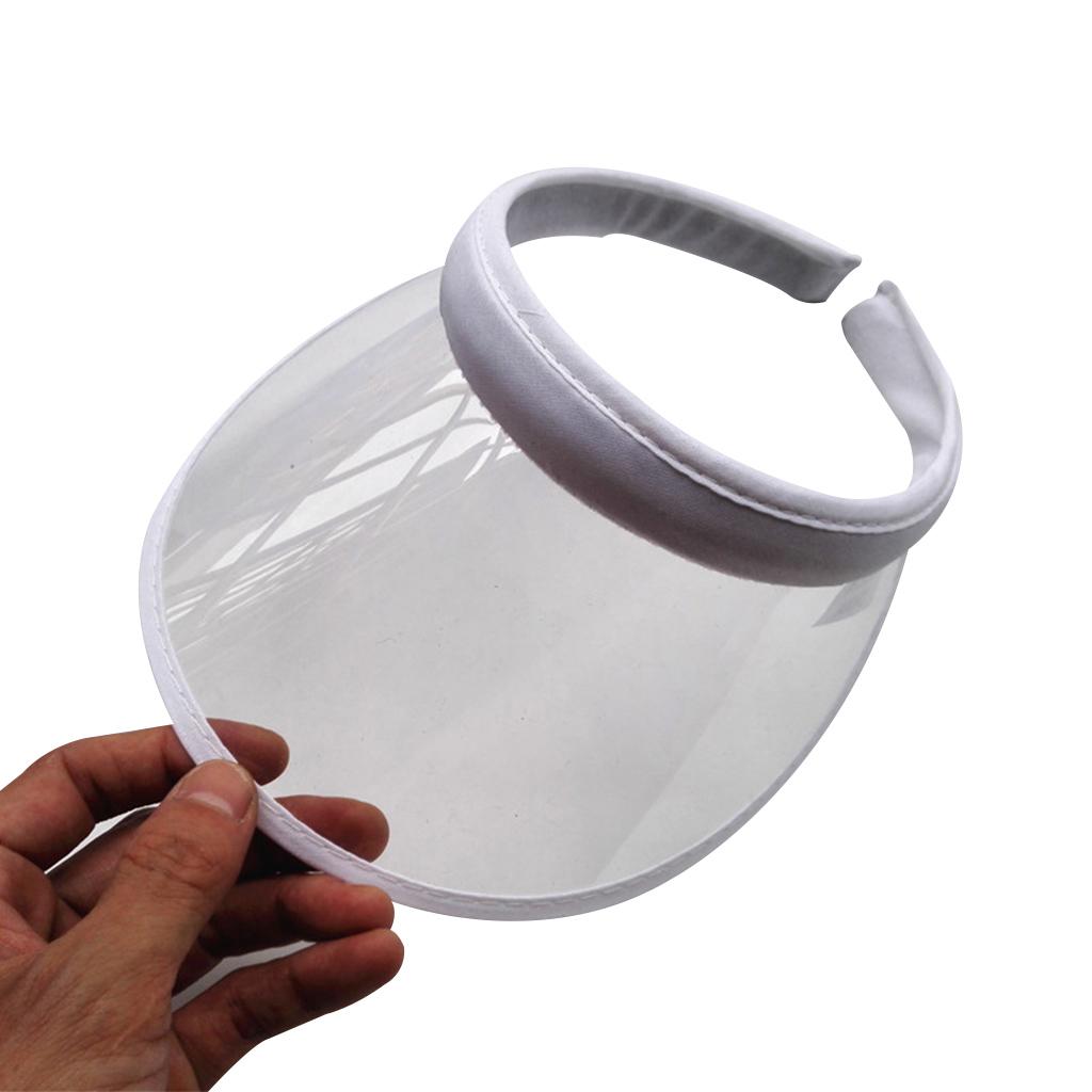 Baseball Cap Candy Color Sunscreen Outdoor Sports Clip-On Plastic for Sun Visor