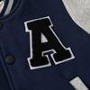 Giacca Baseball Calda Casual Larga Stile Coreano per Ragazzi