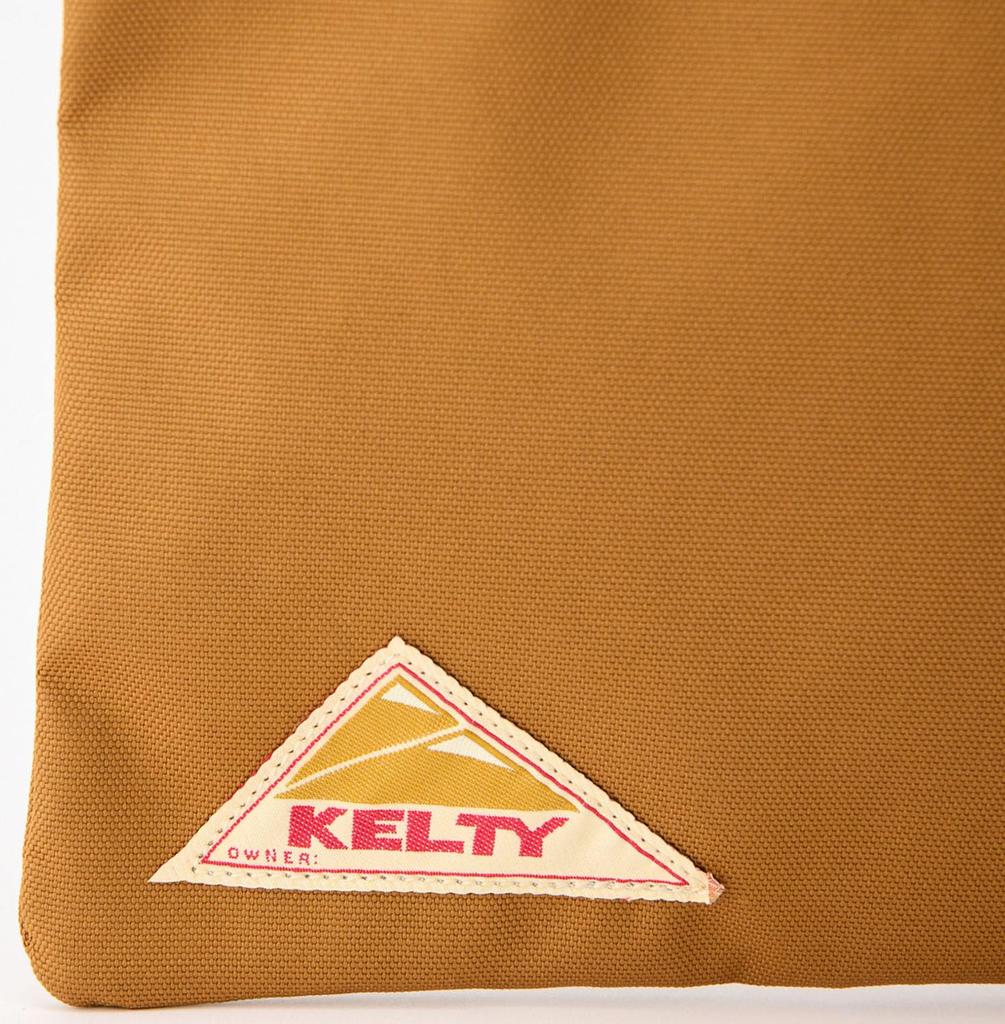 KELTY ES FLAT POUCH S Outdoor Shoulder 18cm x 26cm x 3259270626 Bag, 1cm, Caramel,
