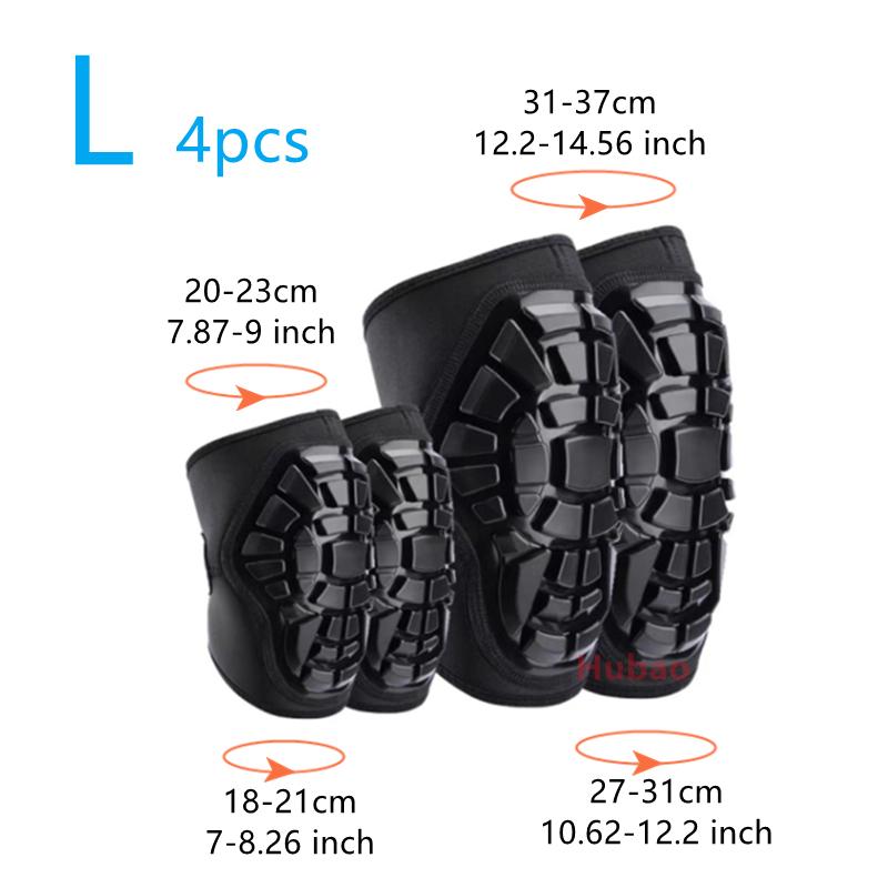 Children's Adults Soft Knee Pads Elbow Padst Roller Skates Balance Bicycle Riding Ski Outdoor Sports Safety Protective Gear