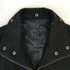 Cook Jeans Wool Jacket Blouson Outerwear Men’s Size L Black Coat Jacket Jumper