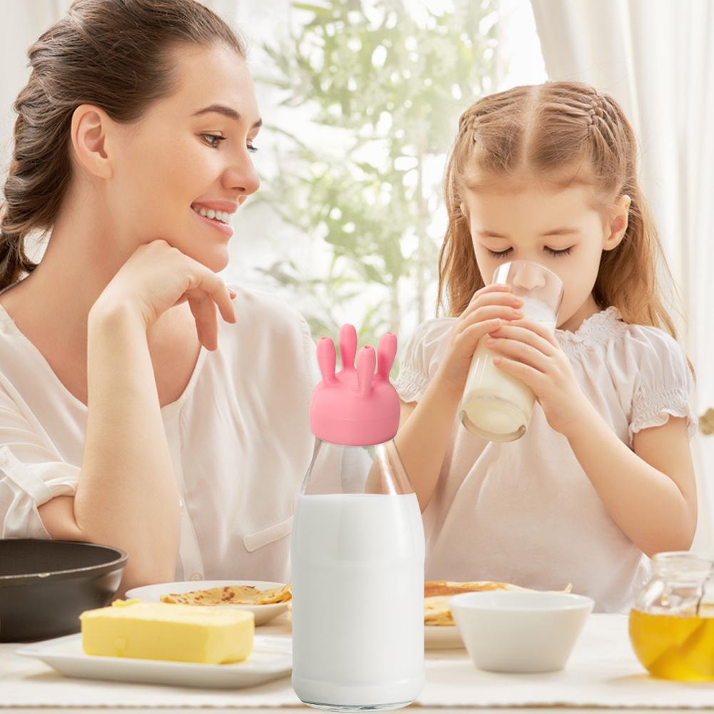 Cow Udder Milk Carton Cap Pouring Milk Bottle Cap Reusable Udder Shaped Pouring Cap Funny Milk Bottle Diverter for Carton Milk