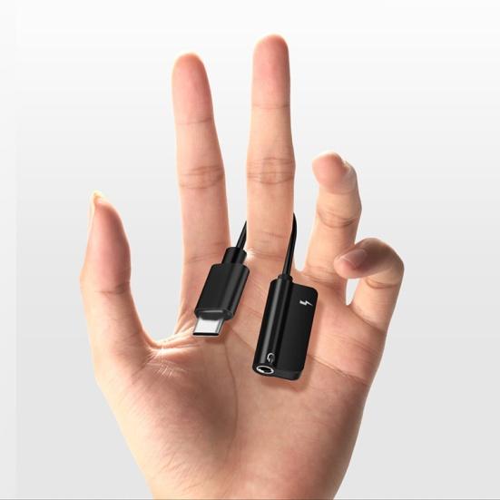 2 in 1 Audio 3.5mm Headphone Type-C to Jack Charging Converter Cable Adapter