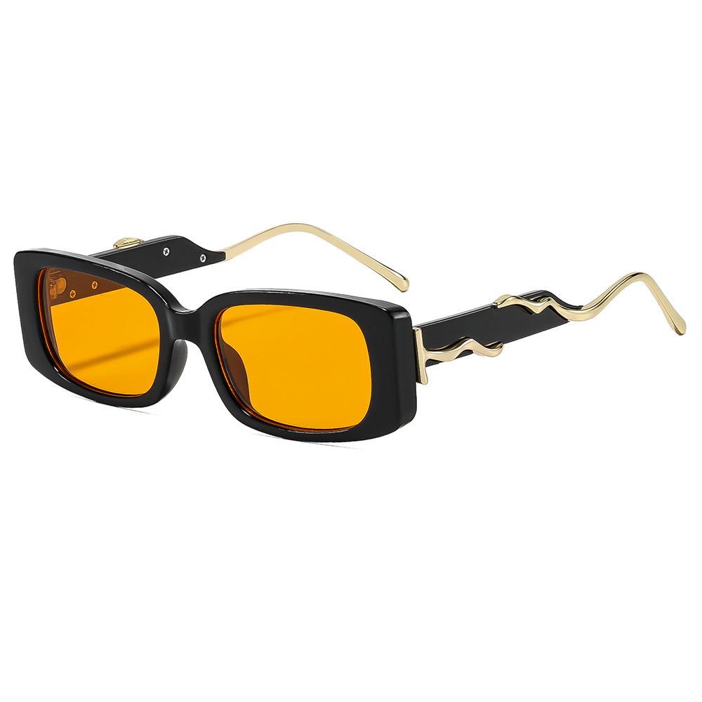 Hip Hop Square Frame Sunglasses For Men And Women Uv400 Outdoor Fashion