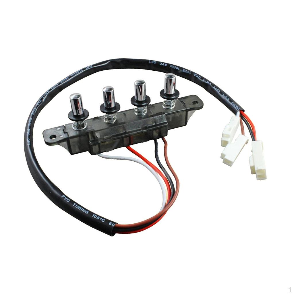 Tlačítkový spínač odsavače par Push Piano Type Control Board