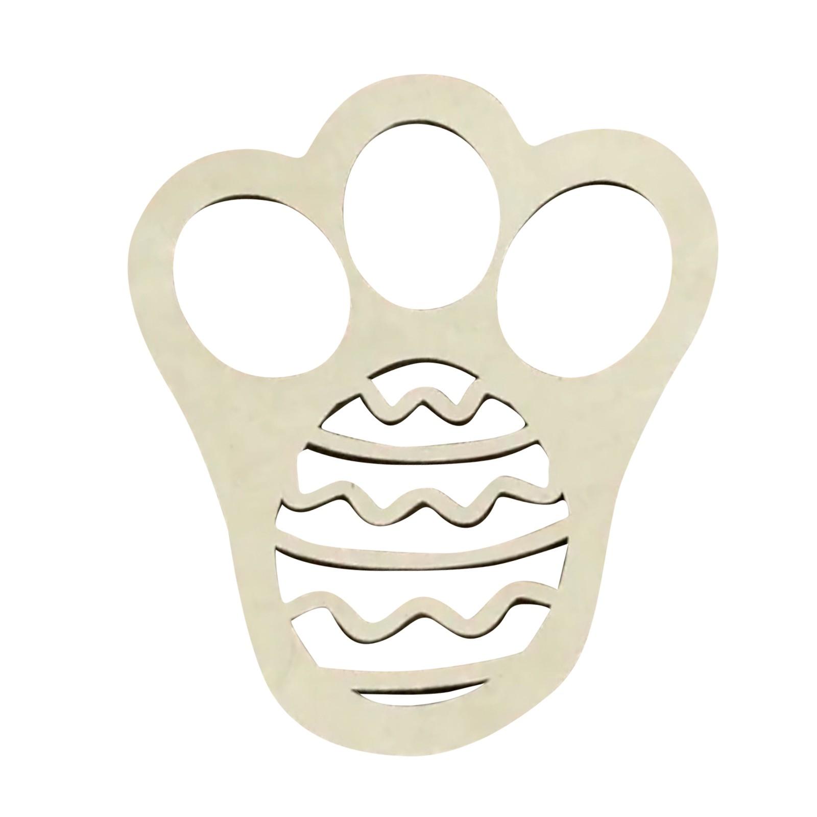 

Трафарет Пасхального Кролика Деревянный Шаблон Кролика Многоразовый Трафарет Кролика Для Пасхального Украшения