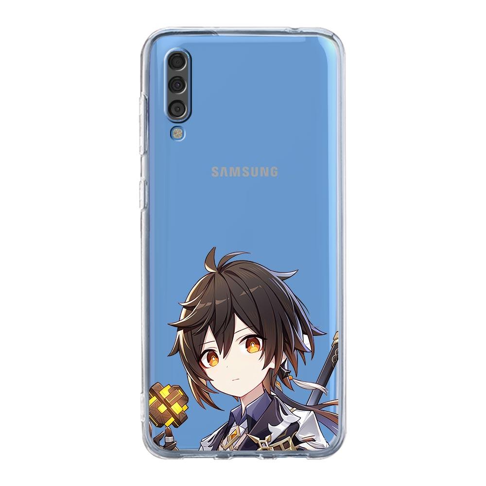Genshin Impact Game для Samsung A34 A54 A42 A14 A12 5G чехол для телефона A50 A70 A52 A72 A30 A40 A10s A20e A20s A02s A22 A32 A04 чехол Samsung A12