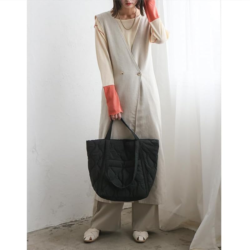 [VITAFELICE] Vita Felice quilted mothers bag ladies sib-80040z (black)