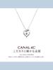 Official Silver Birthday Gift for Comes with Jewelry 151824121030 [CANAL 4℃] Necklace, Women, Case,