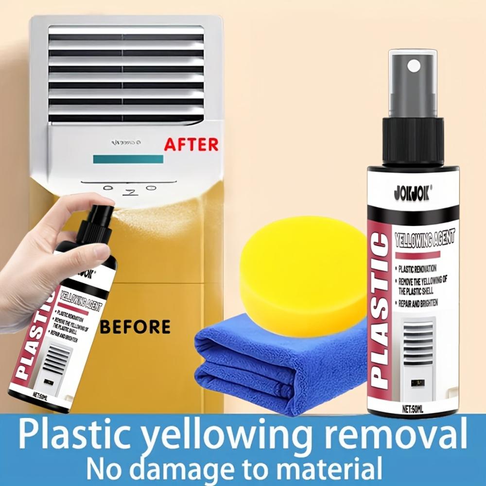 1 Can (50ml) All-in-One Headlight Restoration & Plastic Repair Formula - Fast-Acting Polish & Polish-Grade Formula for Clear, Gl