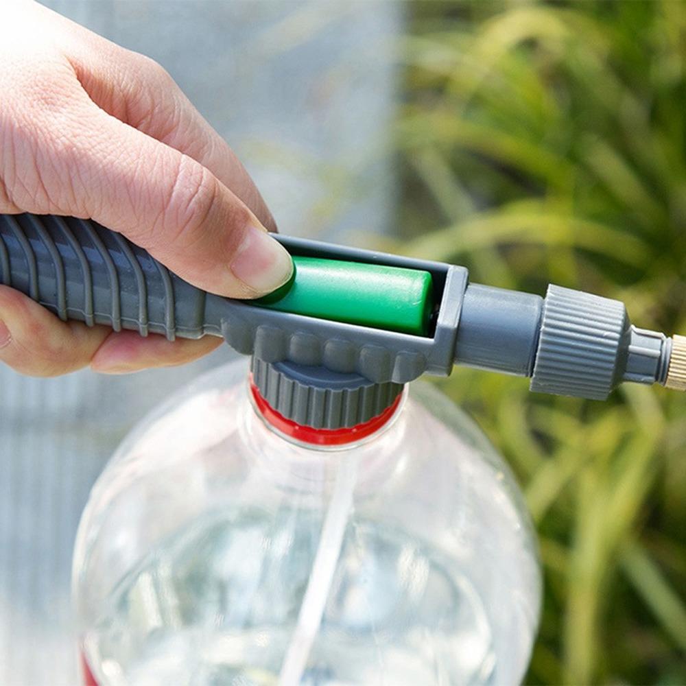 Adjustable Manual High Pressure Air Pump Sprayer Drink Bottle Spray Head Nozzle Simple Sprayer Garden Watering Tool