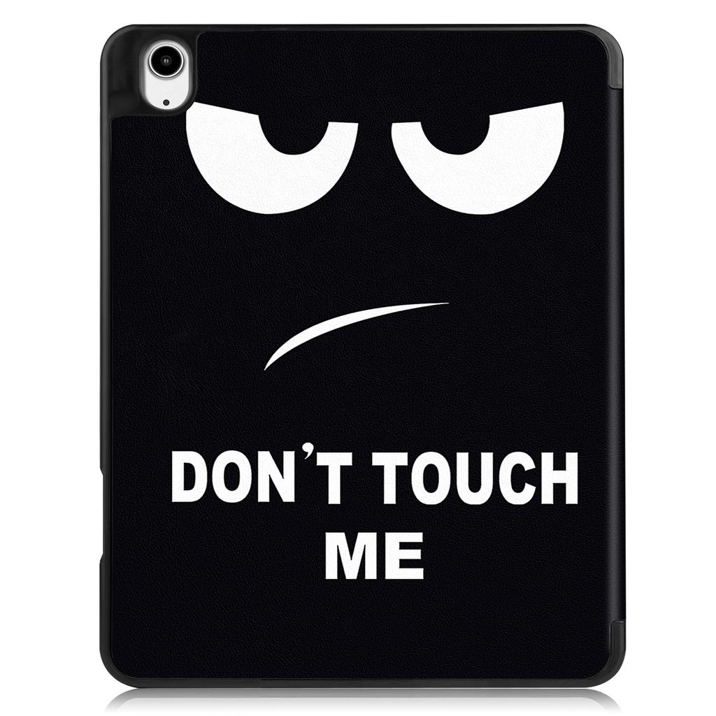 For iPad Air 13 (2025)/(2024) Tablet Case Pattern Printing Tri-Fold Stand Leather + TPU Cover with Pen Holder