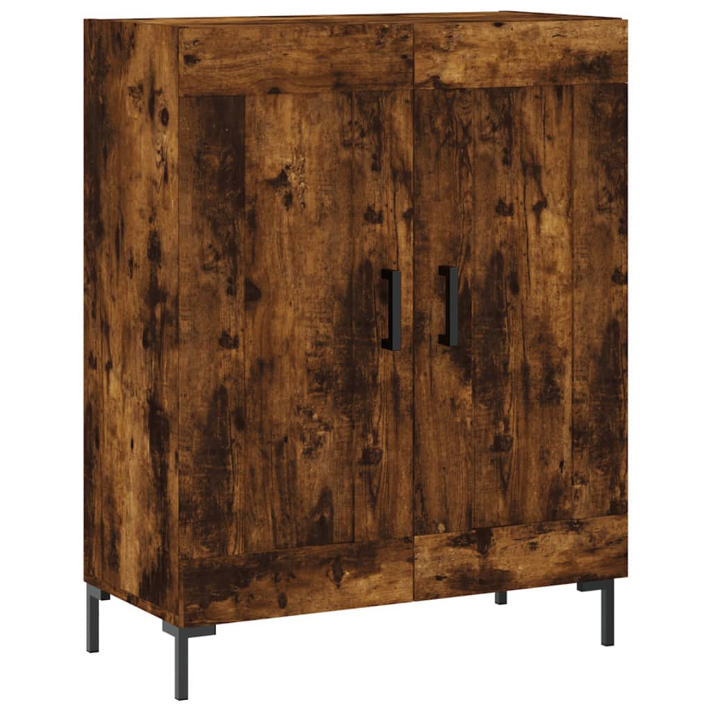Highboard Smoked Oak 69.5 X 34 X 180 Cm Particleboard