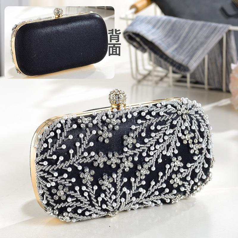 Ladies dinner bag, heavy industry beaded cheongsam bag wedding, bride, handbag fashion women's bag