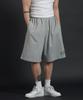 PHERMENON Oversized Wide Bermuda Shorts - Grey