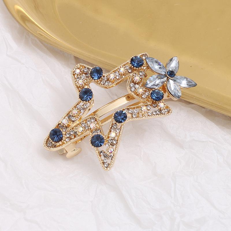 Hair Clips, Hair Accessories, Star Ponytail Clips, Back Of Head Clips, Hair Accessories For Women, Adult Hair Clips, Top Clips, Simple Spring Clips