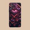 Y2K Glowing Hearts Mobile Phone Case for Samsung Galaxy A73 72 71 70 56 55 54 53 52 36 35 34 23 16 15 5G Colour Protective