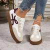 Fashion 2025 Women's Shoes Summer Thick Sole Brown Spring Autumn Breathable Platform Tennis Woman Trend Round Toe Female Casual Sneaker