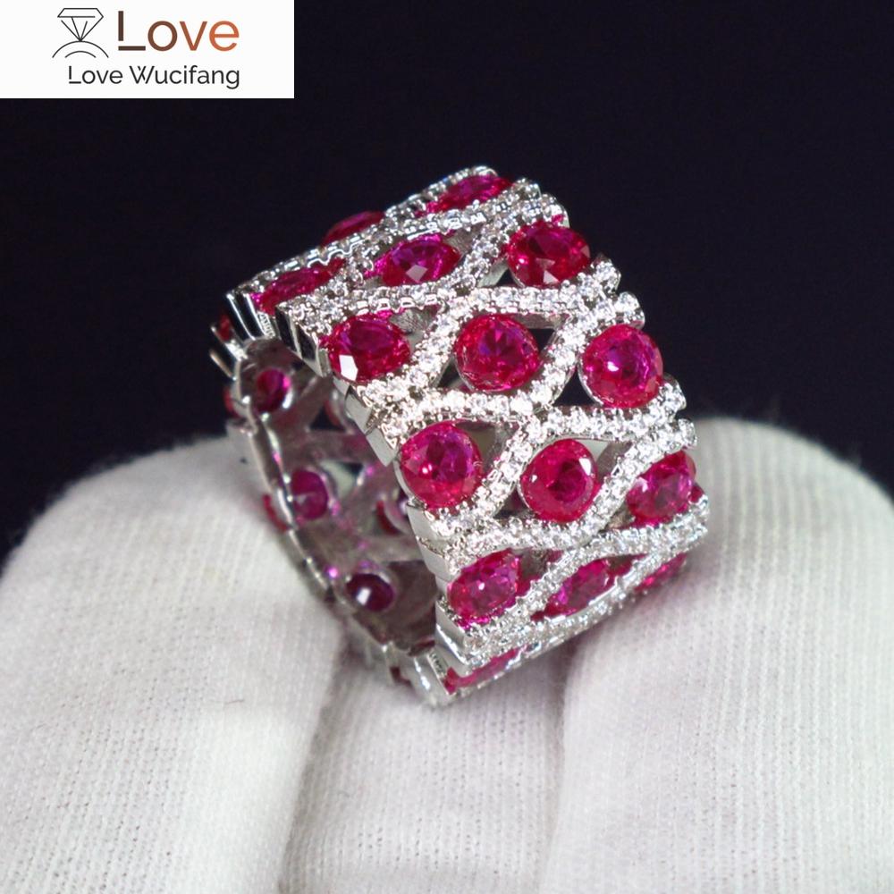 

Кольцо с драгоценным камнем, изумрудом, танзанитом, сапфиром, рубином, зеленым, синим, красным камнем, 18-каратное белое золото, ювелирное изделие для женщины