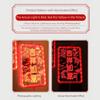 New Acrylic New Year Lantern Red With Tassel Red Hanging Lanterns Good Luck Fu Character Lights Chinese New Year