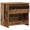 Nightstand with Vintage Wood Look 40 x 30 x 39 cm Engineered Wood