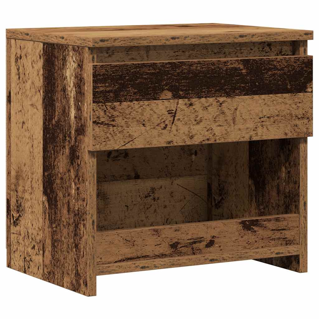 Nightstand with Vintage Wood Look 40 x 30 x 39 cm Engineered Wood