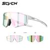 SCVCN Kinder Sportbrille Kinder Rennrad Radsport Brillen Photochrome UV400 Schutzbrillen Outdoor Radfahren Teenager Sonnenbrillen