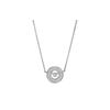 Ferris Wheel Ring Eagle Logo Zircon Necklace Women's Silver EG3585040 F Original Bag