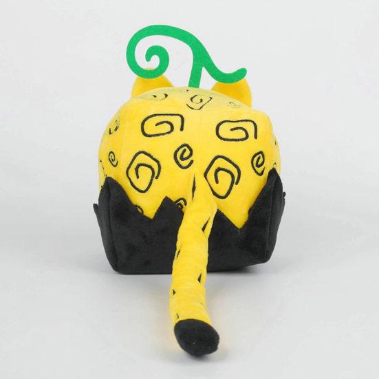 Blox Fruits Plush Toy with Code Funny Mystery Leopard Print/Purple-Color Box Stuffed Doll Anime Game Action Figure Plushies Collection