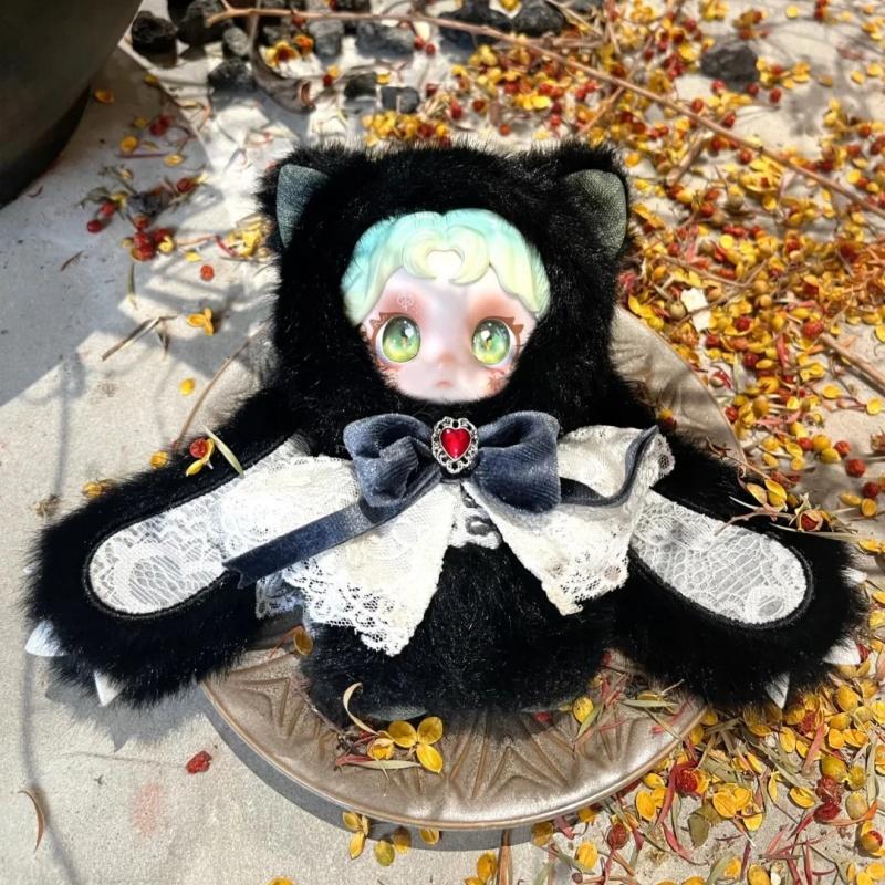 Ftfire Ossia Guji Soft Thorn Series Mini Plush Keychain Blind Box Collectible Stuffed Toy Pendant For Bag Decor Gift Display