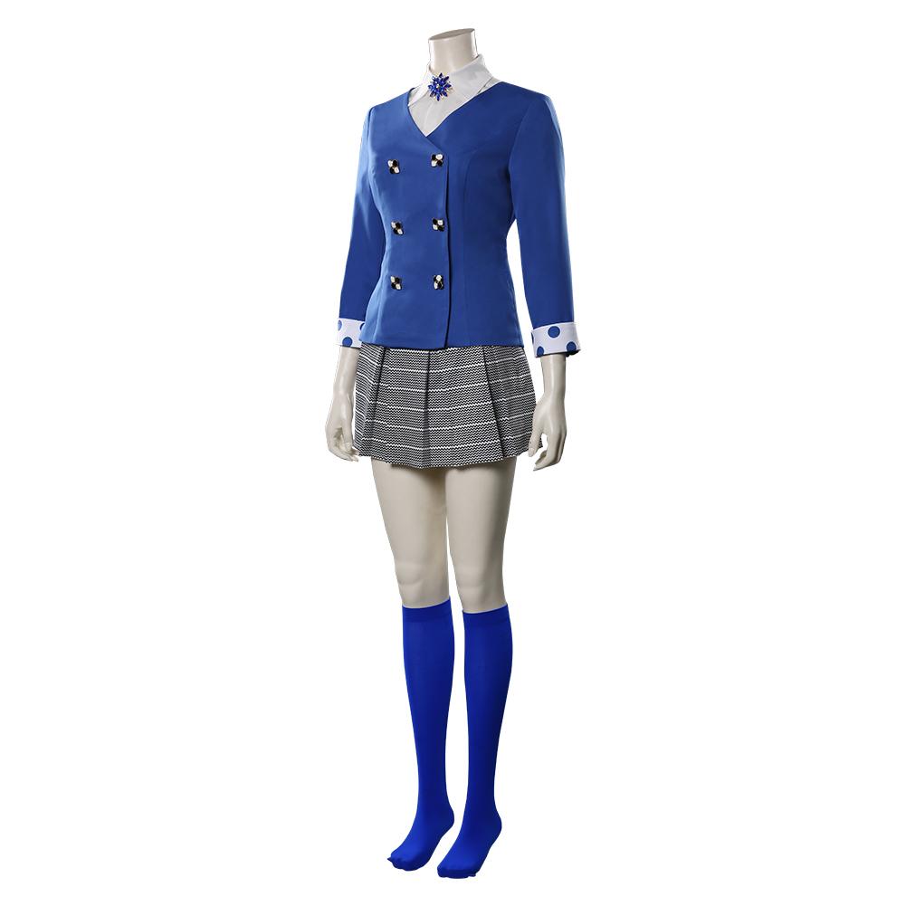 Heathers The Musical-Veronica Sawyer Cosplay Costume Uniform Skirt Outfits Halloween Carnival Costumes Full Sets