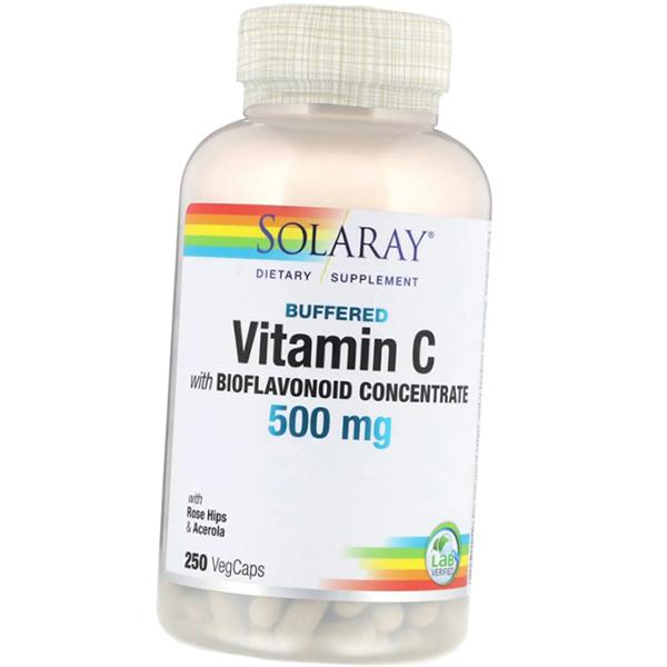 

Buffered Vitamin C, Buffered Vitamin C 500, Solaray 250vegcaps (36411065) 250vcaps