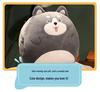 Soft Cute Cartoon Animal Hand Warmer 3-in-1 Pillow Blanket for Office Naps